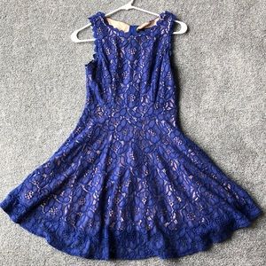 Blue Lace Dress
